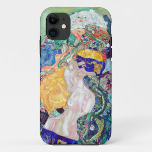 Baby Cradle painting by Gustav Klimt Case-Mate iPhone Case