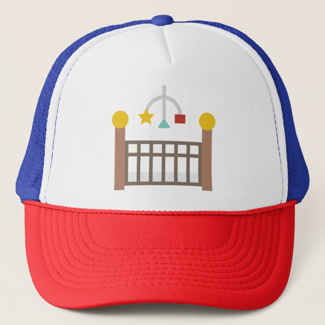 baby crib trucker hat (Front)