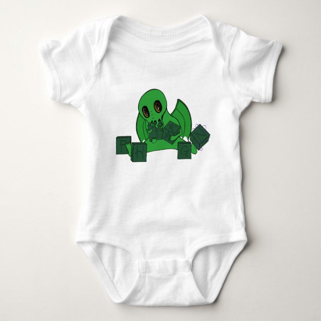 Baby Cthulhu Bodysuit (Front)