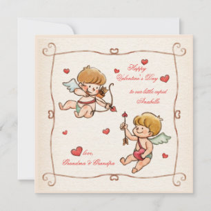 Baby Cupids Valentine's Day Card