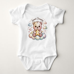 Baby Cute Teddy Bear Baby Bodysuit