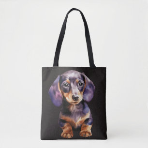 Baby Dachshund Tote Bag
