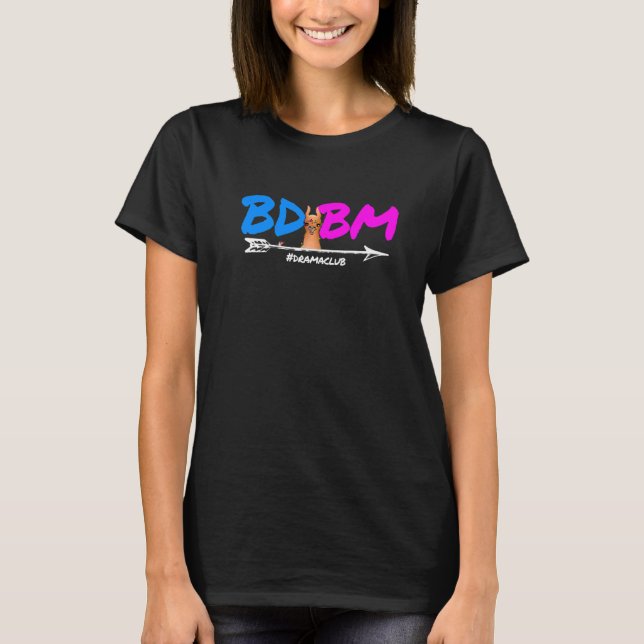 Baby Daddy Baby Mama Drama Club T-Shirt (Front)