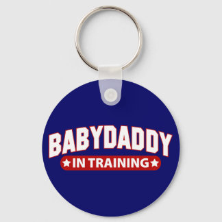 Baby Daddy In Training Key Ring