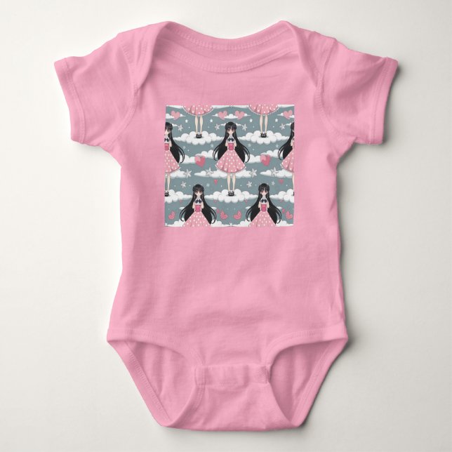 BABY DANCING ON THE CLOUDS BODYSUIT (Front)