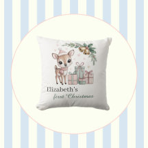 Baby Deer Christmas Personalised Reindeer Holiday