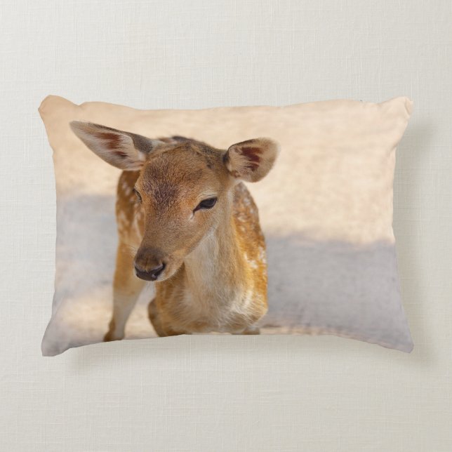 Baby Deer Decorative Cushion (Front)
