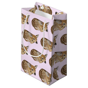 Baby Deer Fawn Small Gift Bag