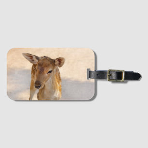 Baby Deer Luggage Tag