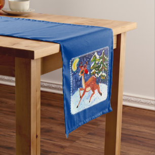Baby Deer Short Table Runner