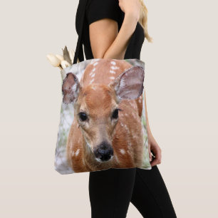 Baby Deer Tote Bag