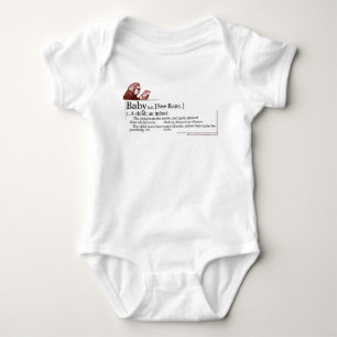 "Baby" Definition Onsie Baby Bodysuit