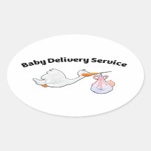 Baby Delivery Service ! Funny Midwife Baby Stork