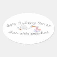 Baby Delivery Service ! Please don't park !