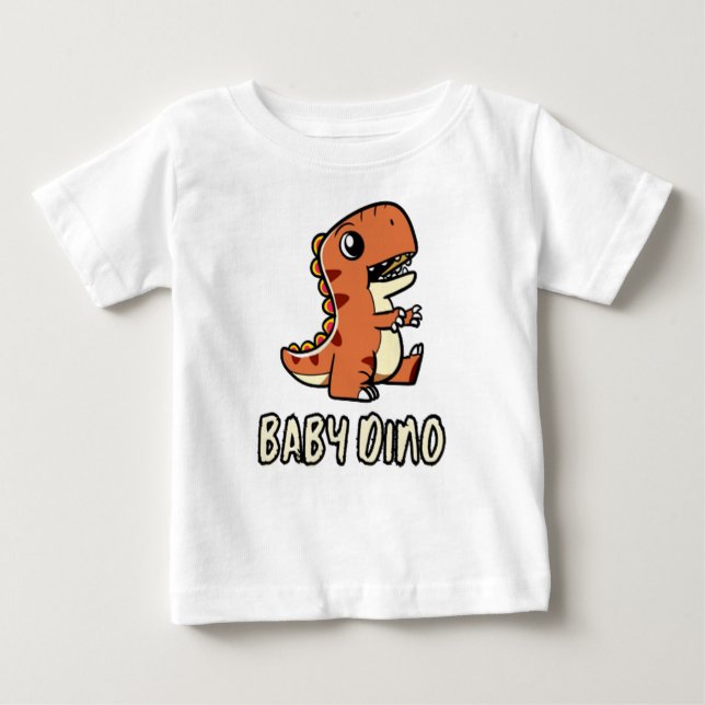 Baby Dino Baby T-Shirt (Front)
