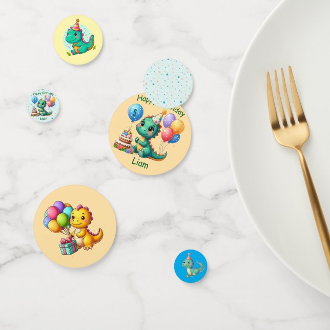 baby Dino Confeti Confetti (Group)