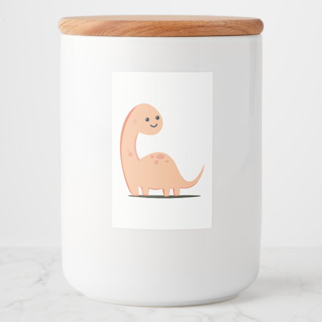 Baby Dino Food Label (Front)