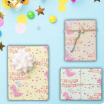 Baby Dino Kids Birthday Wrapping Paper Sheet<br><div class="desc">Make your birthday gifts truly stand out with this top-notch wrapping paper set,  featuring a distinctive and eye-catching design (in Cream / Eggshell / Honeydew1). Choosing this set ensures your gifts are beautifully wrapped,  adding an extra touch of thoughtfulness and making their birthday celebrations even more memorable.</div>