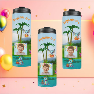 Baby Dino Thermal Tumbler for Kids Birthday Gift