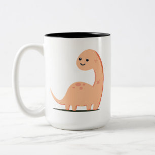 Baby Dino Two-Tone Coffee Mug