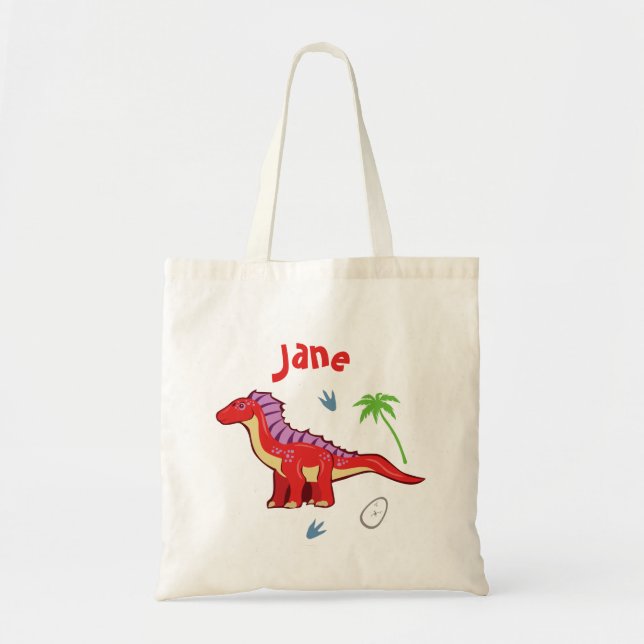Baby Dinosaur Amargasaurus Tote Bag (Front)