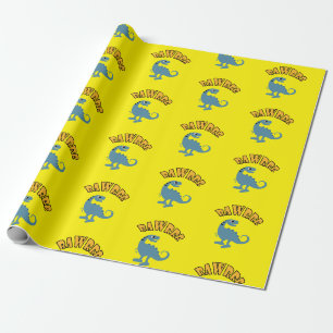 Baby Dinosaur Design - Matte Wrapping Paper