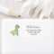 Baby Dinosaur Return Address Label