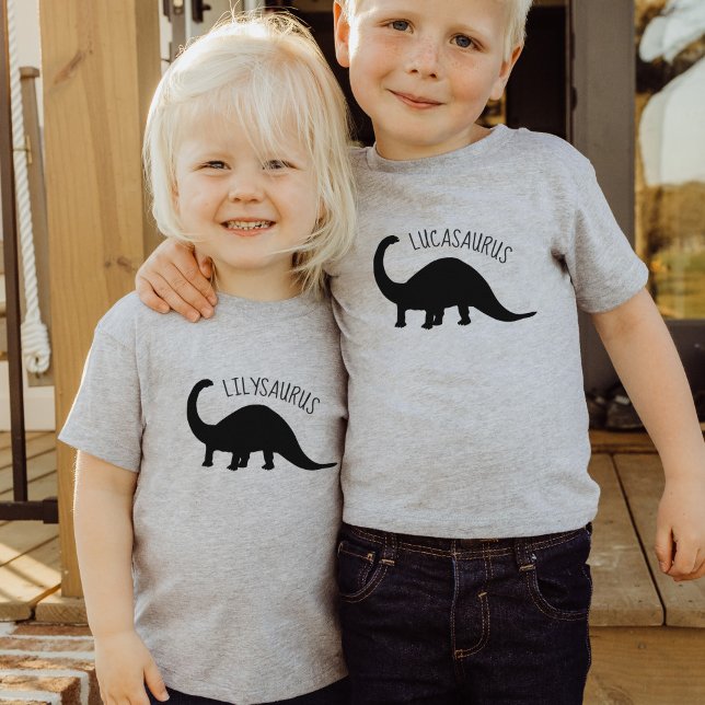Baby Dinosaur Shirt, Funny Kiddo Birthday Gift Baby T-Shirt (Creator Uploaded)