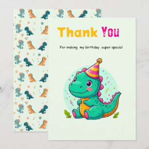 Baby Dinosaur Thank-you Cards