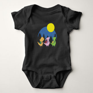 Baby Dinosaurs Back To School Bodysuit
