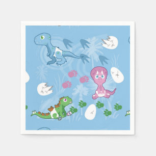 Baby Dinosaurs Napkin
