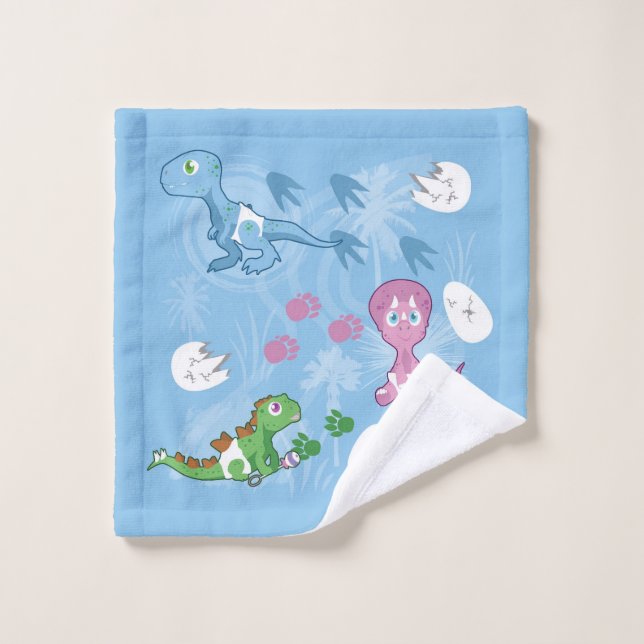 Baby Dinosaurs Wash Cloth (Wash Cloth)