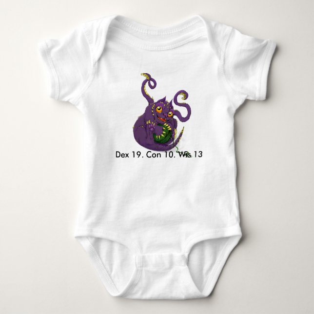 Baby Displacer Beast Infant Bodysuit (Front)