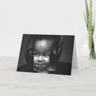Baby DJ Card