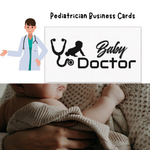Baby Doctor Home Visits Business Card