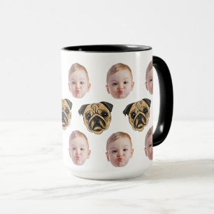 Baby Dog Husband Funny for Grandparents Birthday Mug