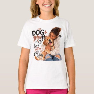 Baby Dog Mom T-Shirt – “Future Dog Mom” Funny Infa