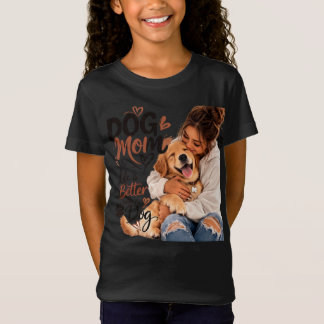 Baby Dog Mum T-Shirt – Paw Print Love – Cute Infan