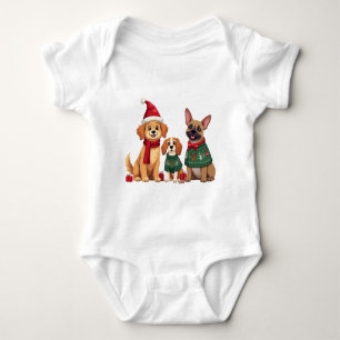 baby dogs baby bodysuit