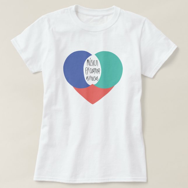 Baby-doll Music Will cut the Pulses T-Shirt (Design Front)