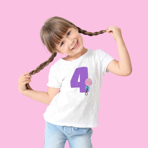 Baby Doll Personalised Age Birthday Party Toddler T-Shirt