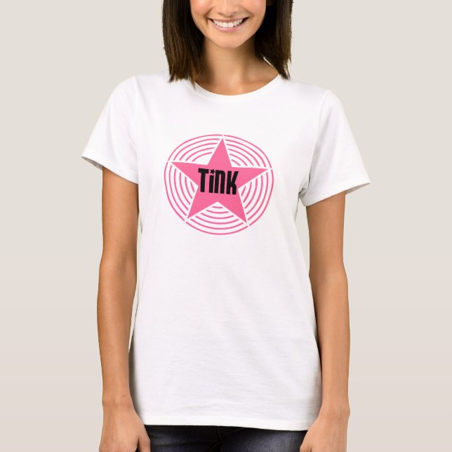 Baby Doll - Pink Star Tink-Shirt T-Shirt (Front)