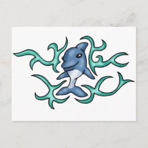 Baby Dolphin Postcard