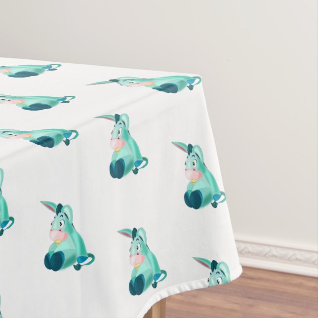 Baby Donkey Funny Tablecloth (In Situ)