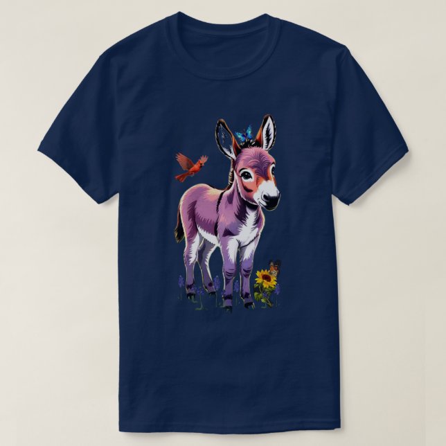 Baby donkey  T-Shirt (Design Front)
