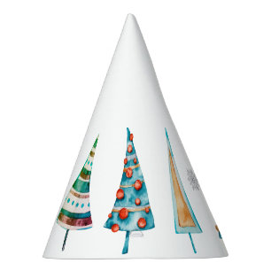 Baby Doodle Christmas Trees Party Hat