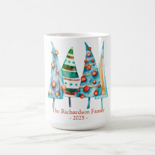 Baby Doodle Pine Christmas Tree Gifts Coffee Mug