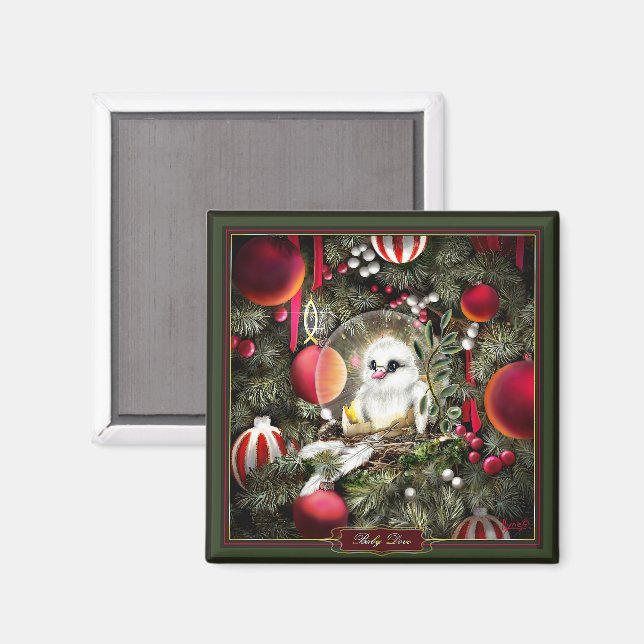 Baby Dove Magnet (Front/Back)