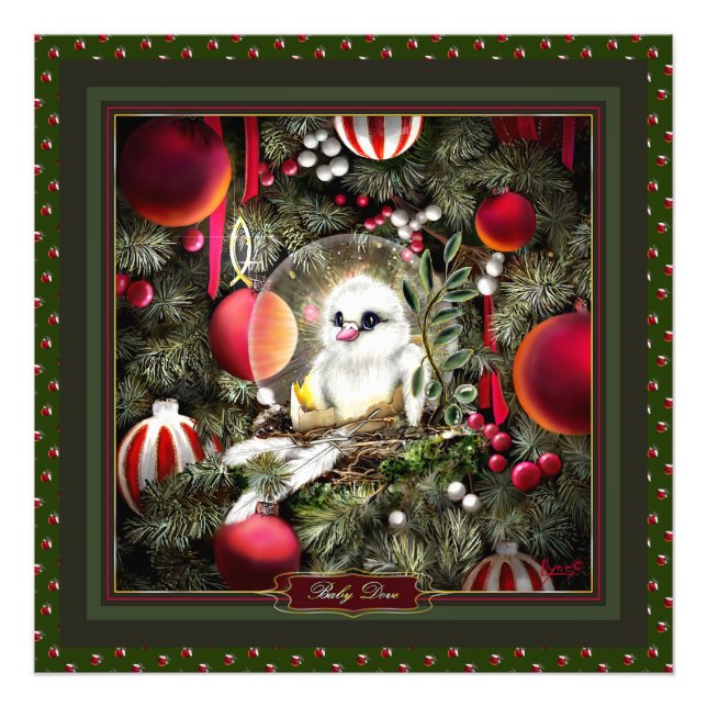 Baby Dove Photo Print (Front)