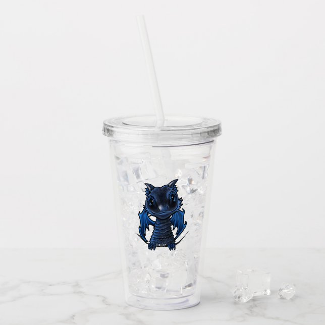 Baby Dragon Acrylic Tumbler (Front Ice)